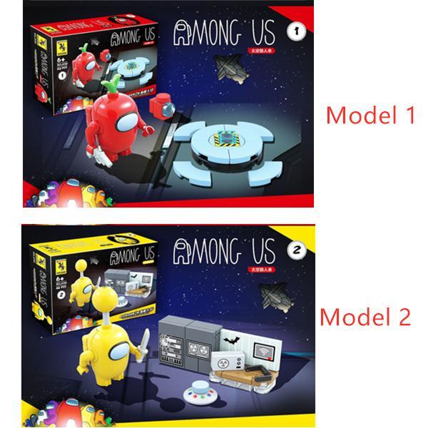 Keskuudessamme hahmoja Building Blocks - 8 mallia Model 7