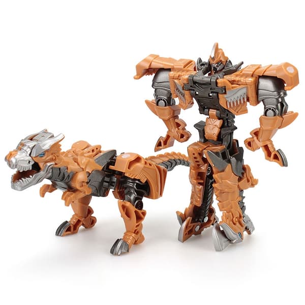 Korea Polis Robocar Amber Roy Haley Action Figur - Transformerende robotlegetøj til børn 05 Nobox