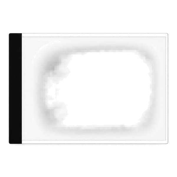 A5 Led Skiss Kopiering Ritbräda Transparent Light Board Gör det själv Målarbräda Black copy board