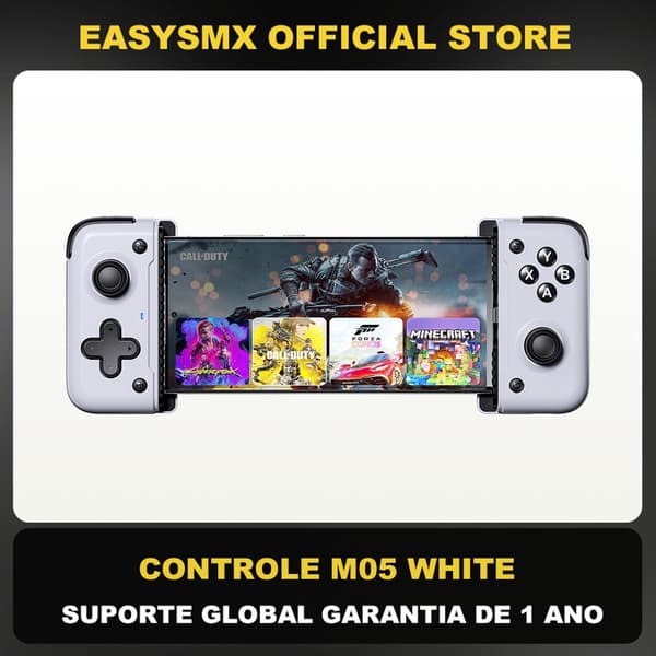 EasySMX M05 Typ C Mobiltelefonkontroll Kompatibel med Android-telefon, molnspel Xbox Game Pass, STADIA, xCloud, GeForce