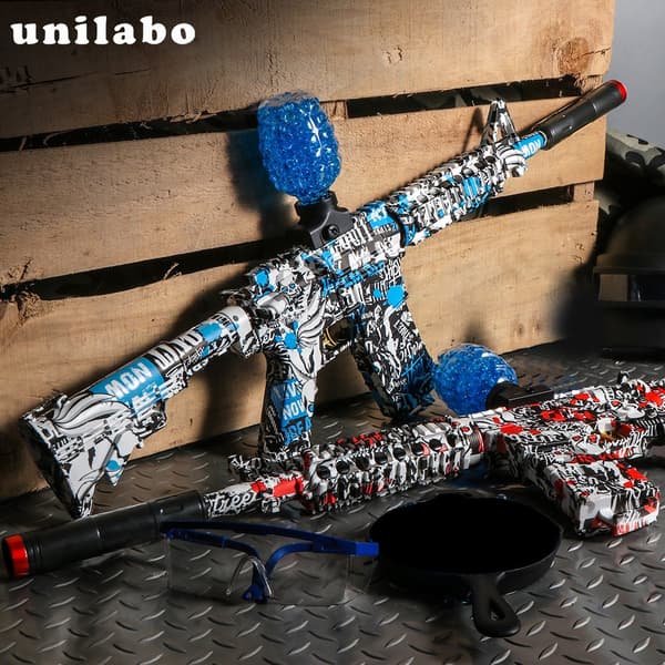 M416 Electric Blaster Toy Gun Set för utomhuslek - Shooting Fun med hög precision Light Blue
