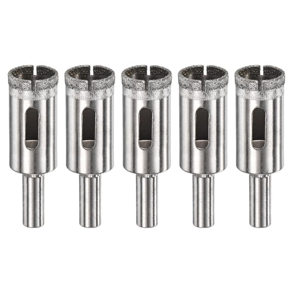 5-delt diamanthulsavbor 3-18 mm glasbor til keramik/marmor/granit 10 mm  Round shank