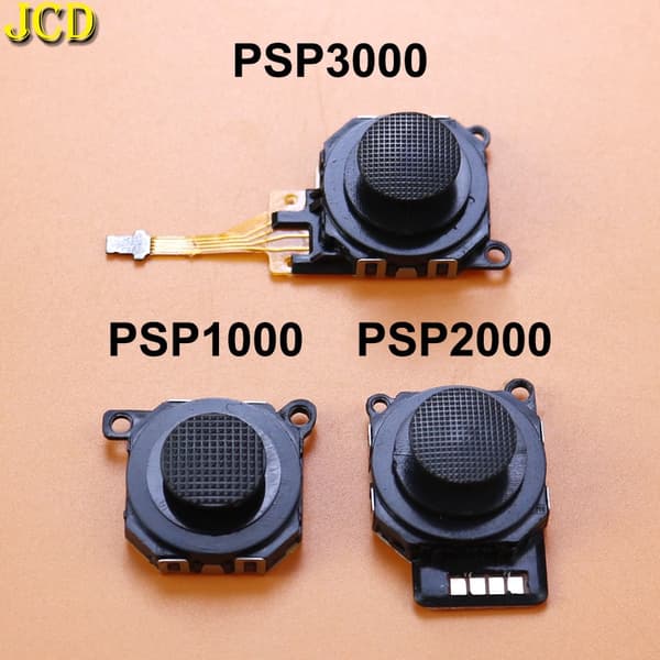 JCD 1 stk. 3D analog joystick thumb stick udskiftning til PSP 1000 2000 3000 konsolcontroller For PSP3000