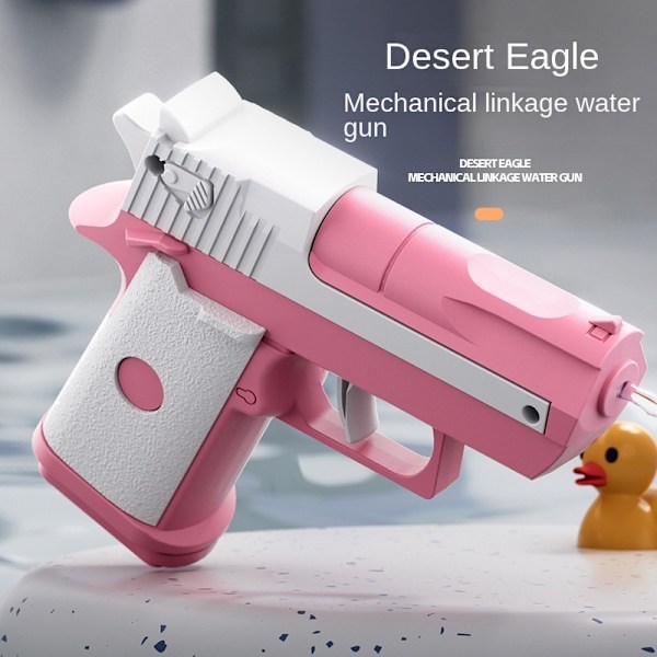 MINI Desert Eagle Water Gun - Lille pistol til strandleg til børn Peach