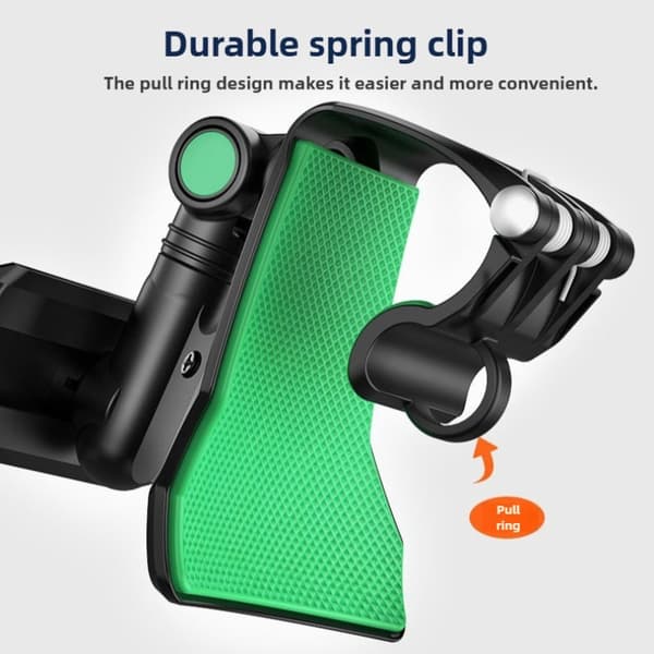 Universell bilhållare stativ instrumentpanel klämmfäste för iPhone Xiaomi Samsung GPS Green