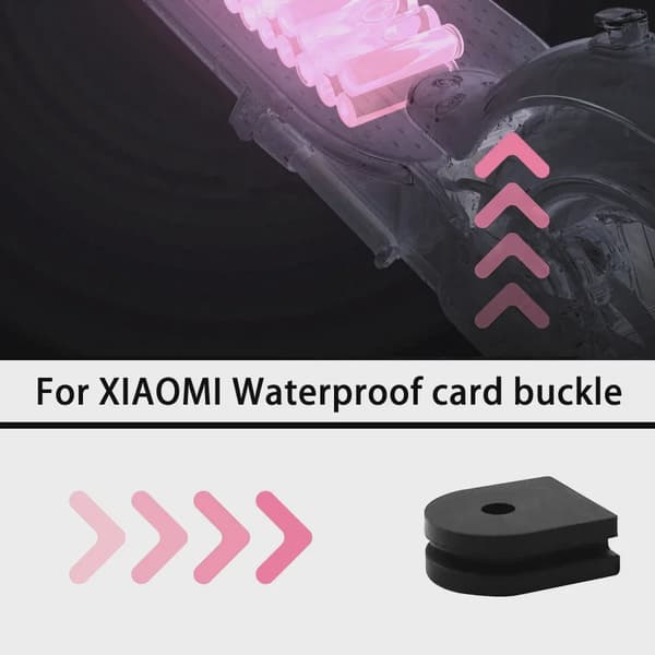 1-5 stk. foldbart LED-batterikabel til Xiaomi M365 elektrisk scooter smart baglygtetilbehør 2PC