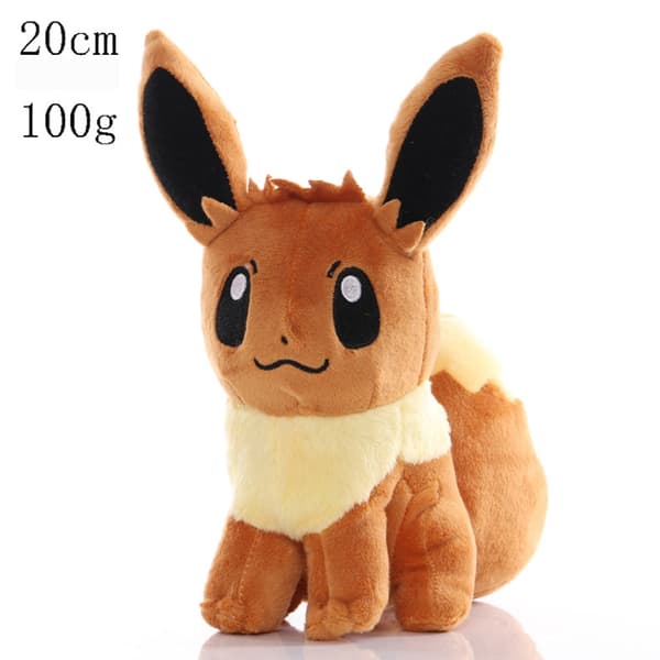 Blød Pikachu, Pichu, Charmander, Bulbasaur, Squirtle, Psyduck, Eevee Plyslegetøj - søde udstoppede dyr 17cm19