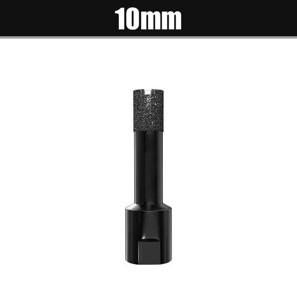 1-delad M10 6-100mm diamantlödd kärnborr för porslinsplattor, marmor, glas, granit, hål 100 mm