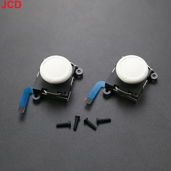 Original Ny 1 Stk Blå Sort Rød Farve Joycon Joystick Til Nintendo Switch/NS Lite/OLED Controller 3D Joystick Venstre og Højre A black Bundle For 2 pieces