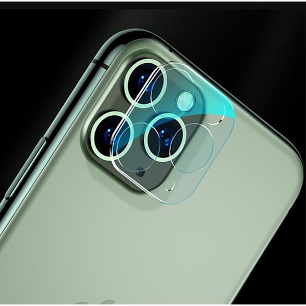 2 pcs iPhone 11, 11 Pro, Pro Max Camera Tempered Glass Screen Protector Till iPhone 11 Pro, Pro Max