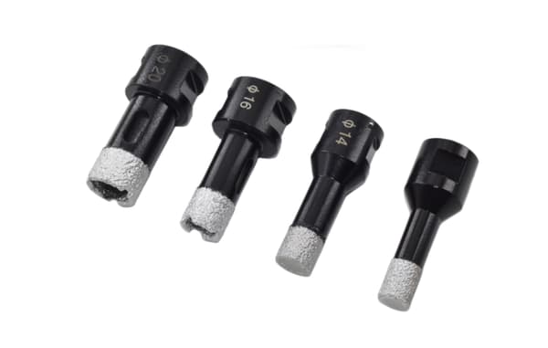 M14 tørt diamantkernebor til porcelæn, fliser, granit og marmor 90 mm  1 pc