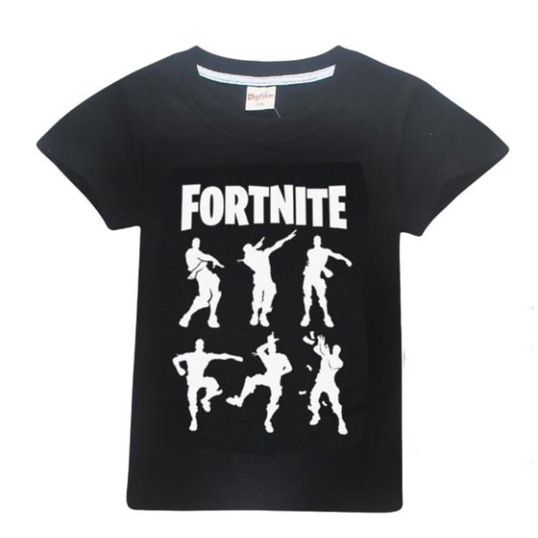 Fortnite T-Shirt for Kids (Silhouettes) Black 160