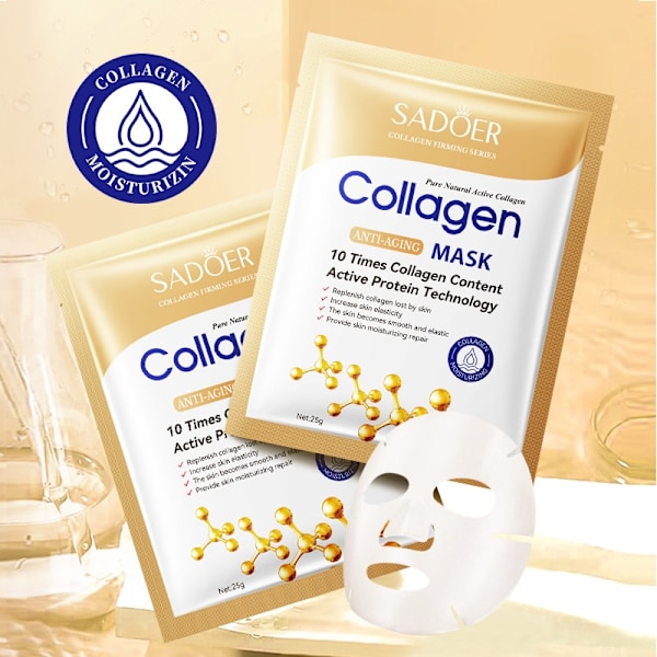 10 kpl Biodance Bio-Collagen Real Deep Mask – Collagen Sheet Face Overnight Mask