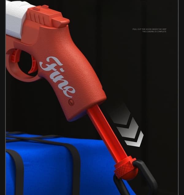 Mini S686 Foam Bullet Blaster Legetøjspistol til udendørs leg - Soft Bullet Launcher til børn Mini S686 red