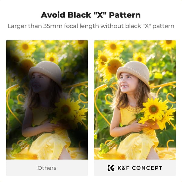 K&F Concept 3-i-1-filter ND CPL 1/4 svart diffusionsfilter ND2-ND32 1/4 svart dimma Pro-filter multifunktionsfilter 67 mm 37-82 mm 3in1 Filter Caliber 67mm