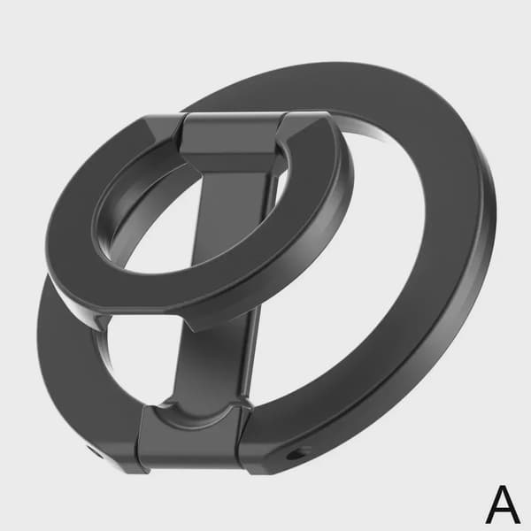 Magnetisk foldbar telefonringholder - bordstativ til Magsafe iPhone 16/15/14/13/12 Pro Max A