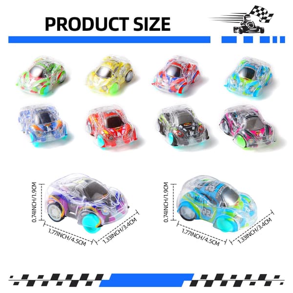 5-50 dele mini pull-back bilsæt, pull-back racerbiler til børn og småbørn, løs vægt legetøj festgaver skattekiste, klasseværelse 20pcs random