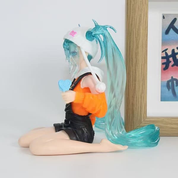 14 cm Hatsune Miku Kawaii Baddräkt PVC Figur - Vocaloid samlarobjekt Action Toy Present No box