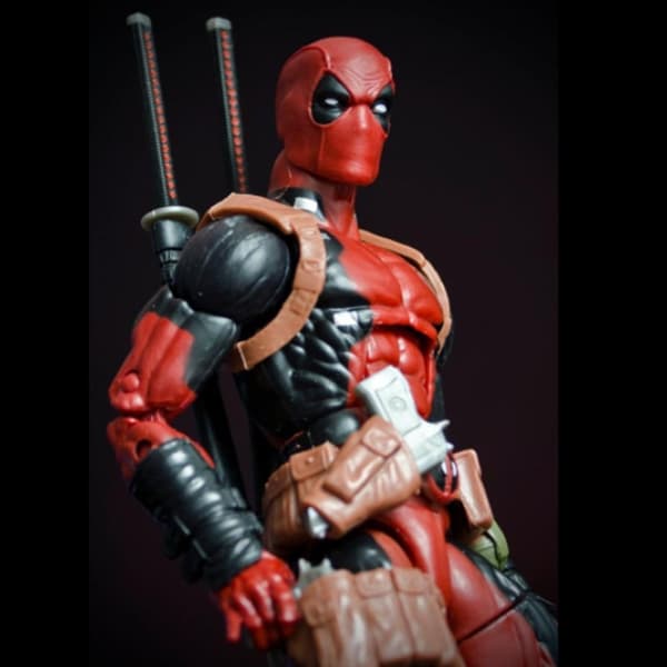 Marvel Legends Deadpool actionfigur - rörlig X-Men superhjälteleksaksmodell 01 Size with box