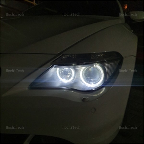 20W felfria vita LED-ängeljusringmarkeringslampor för BMW E87 E39 M5 E60 E61 E63 E64 M6 E65 E66 E83 X3 E53 X5 1 Pair
