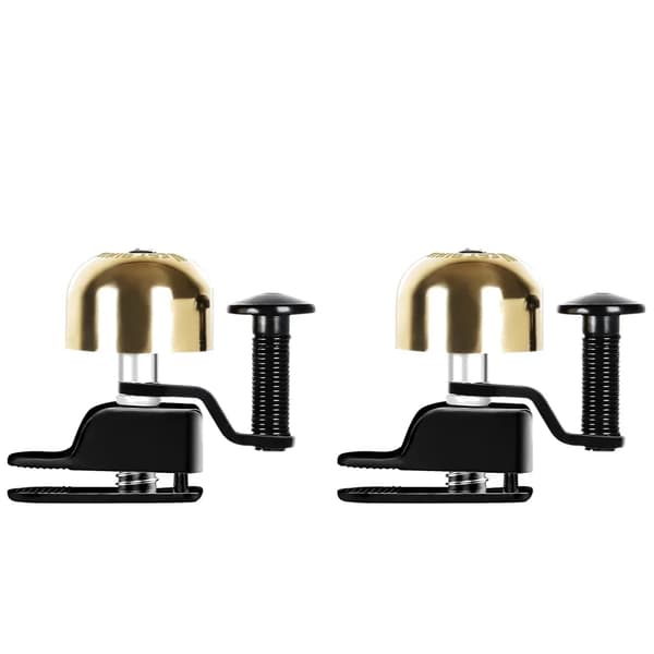 1-3 st MTB Road Cykelhorn Säkerhetslarm Mini Cykelklocka Ringtillbehör 2pcs Black