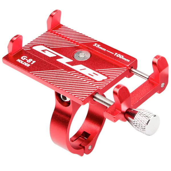 Telefonhållare i aluminium för Xiaomi M365 Pro 1S Pro2 Mi3 Mi4 ES2 Max G30 elscooter Red