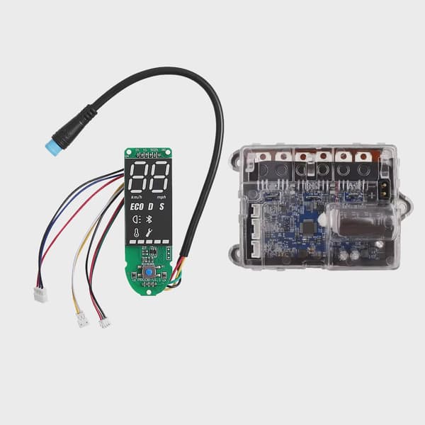Xiaomi M365/PRO Scooter Moderkort Kontrollenhet BT Digital Display Bromsspak Gaspedal Ljus Set H