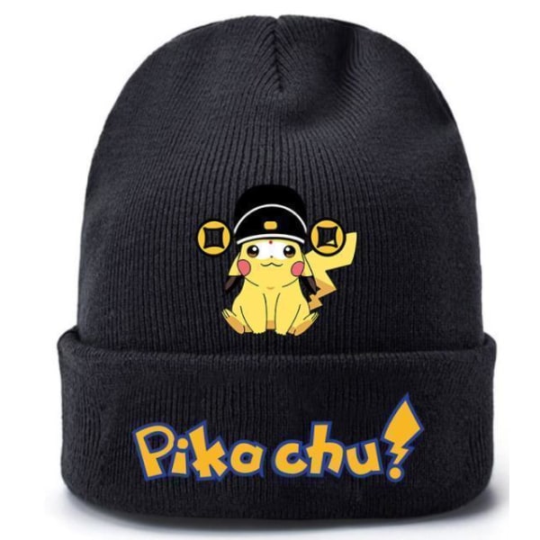 Pichachu Pokemon Hatte Cap Bobble Hat, hat til børn Model 6