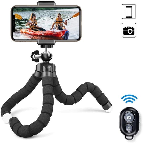 Mini Universal Octopus Tripod Monopod Telefonkamera Webcam Holder Clip Smartphone Stand No Remote Control
