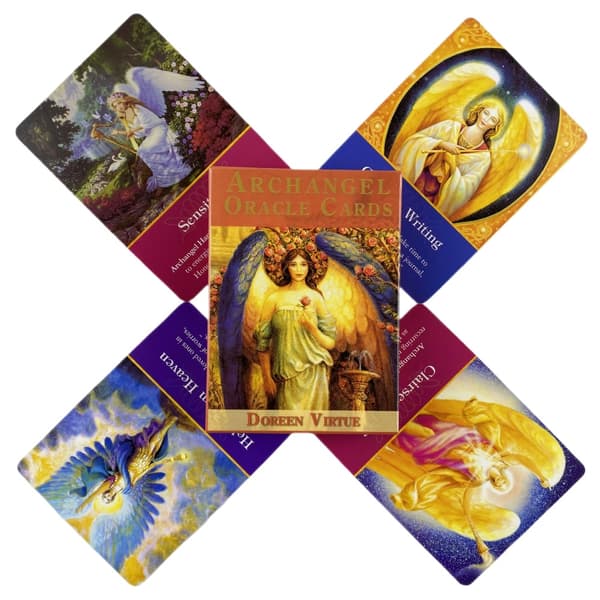 Angel Oracle Cards Game Fortune-telling Tarot Divination Visions Edition Message Board Deck TS17