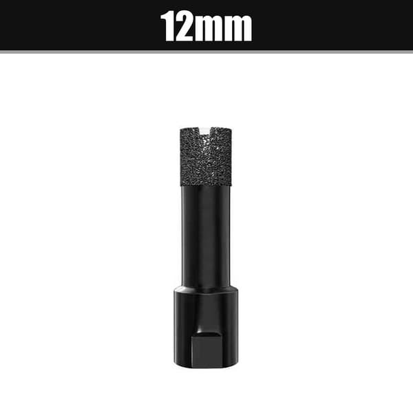 1-delad M10 6-100mm diamantlödd kärnborr för porslinsplattor, marmor, glas, granit, hål 10 mm