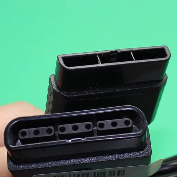 1 stk. controller-forlængerkabel til dansepad, rat og pistol, spil spil med det samme til PS1/PS2-konsol For PS2