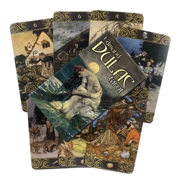 Prism Stay Magic Tarotkort Divination Deck Engelske versioner Edition Oracle Board Spille INK-bordspil til fest TT202
