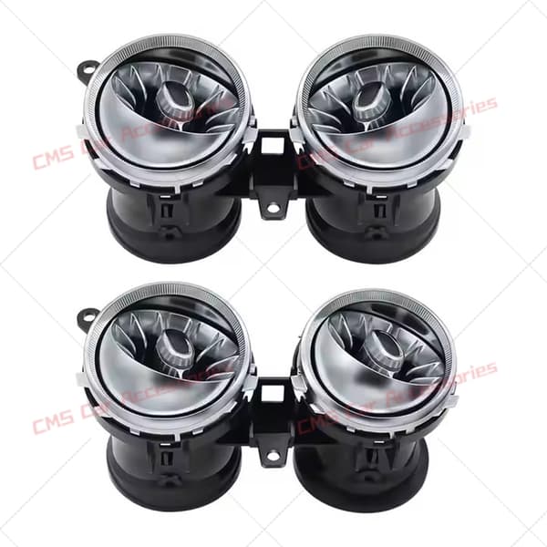 64 färger LED-luftventil 3D roterande diskanthögtalare för Mercedes Benz W213 W238 C238 E-klass Coupé E53 AMG interiörbelysning E Coupe Front Vent