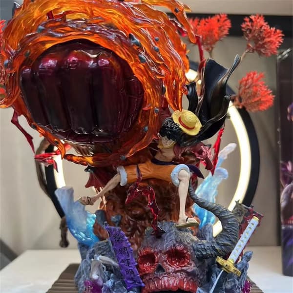 25 cm Gear 5 Monkey D. Luffy Action Figur - Et stykke PVC-statue Samlelegetøjsgave with box