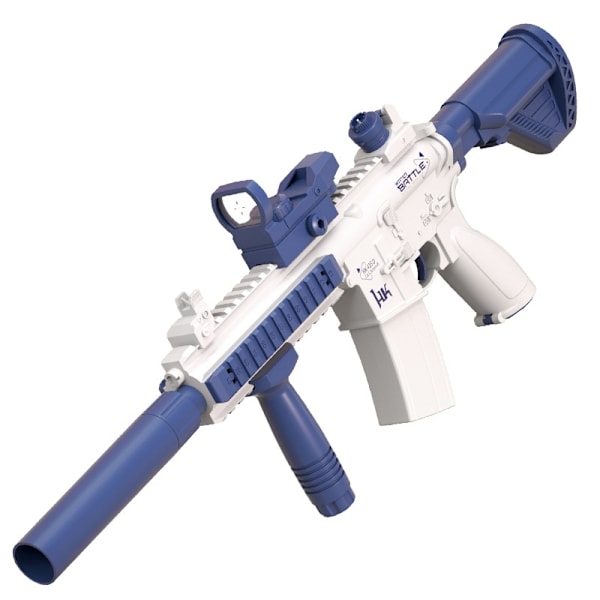 Sähköinen korkeapaineinen vesipistooli M416 - ulkoleikki lapsille ja aikuisille blue