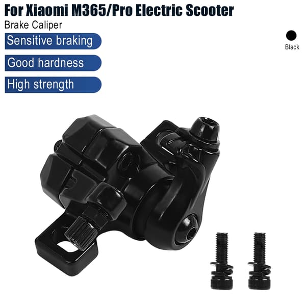 Hydraulisk skivebremsekaliber til Xiaomi M365 Pro 1S for-/baghjul til foldbart løbehjul black