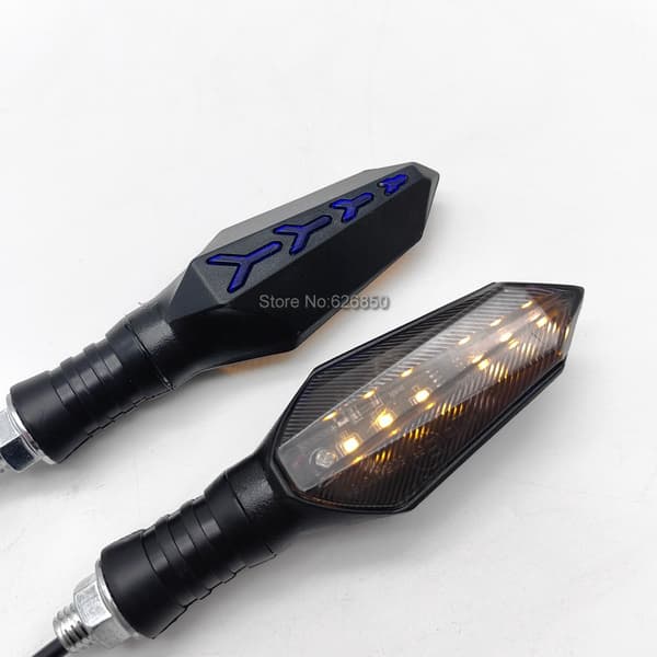 12V-72V Universell Vattentät LED-Blinker Vänster Höger Blinker för Elscooter 2 PCS
