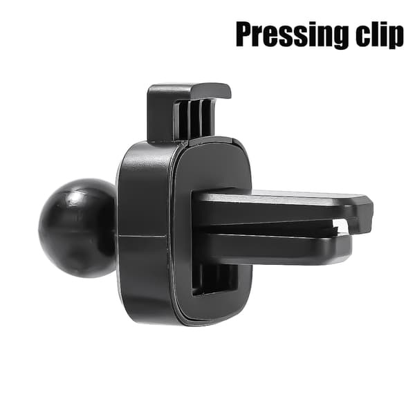 Universel 17 mm kuglehoved bilholder til montering på luftventil Pressing Clip