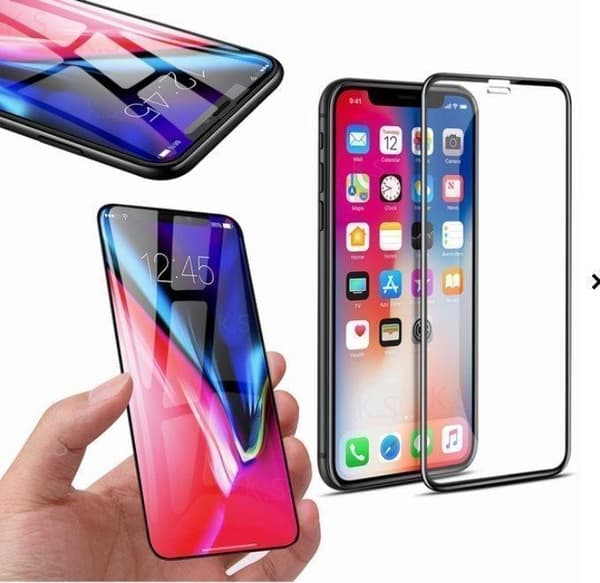 New 6D Dust-Proof Full Coverage Tempered Glass iPhone XS Max