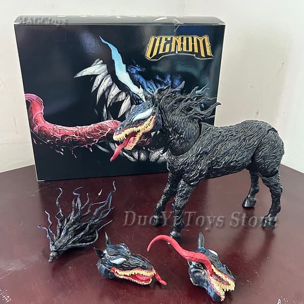 Venom Anime Actionfigur - Sista danshästens ansikte byt statymodell - Samlarpresent Venom Size no box