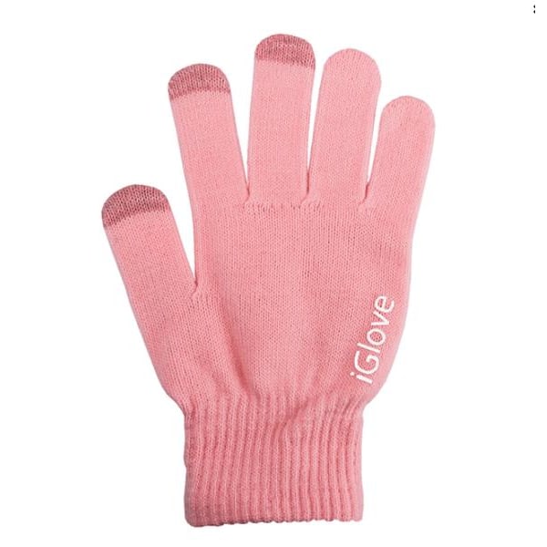 iGloves -Touch handsker i 3 farver-handsker uld-Finger handsker Pink