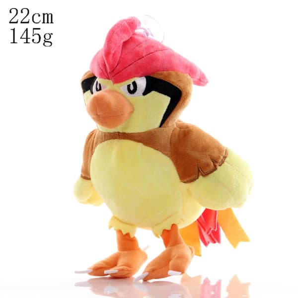 Blød Pikachu, Pichu, Charmander, Bulbasaur, Squirtle, Psyduck, Eevee Plyslegetøj - søde udstoppede dyr 22cm12