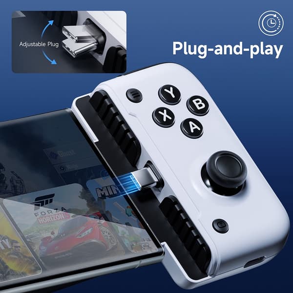 EasySMX M05 Typ C Mobiltelefonkontroll Kompatibel med Android-telefon, molnspel Xbox Game Pass, STADIA, xCloud, GeForce