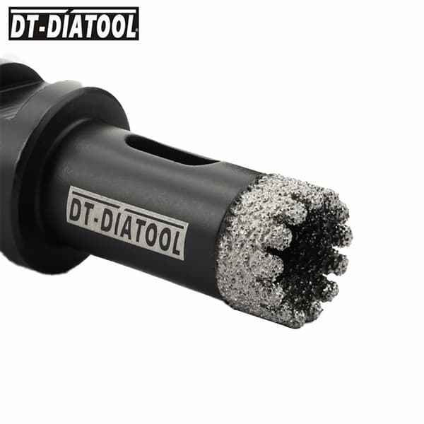 Diamantborekernebit, savtakket borehulsav til fliser, granit, marmor, keramiske fliser 4 pcs  25/35/50/68 mm