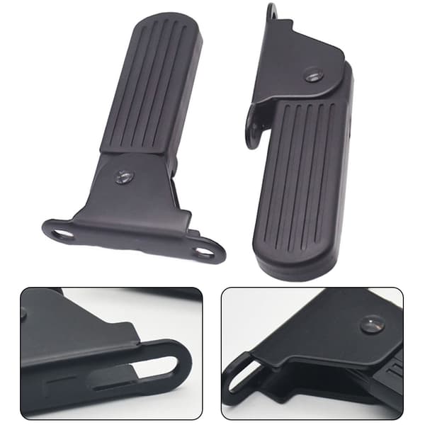 Fällbart frampedalstöd för elmoped 7 cm/5 cm för elcykel 7CM