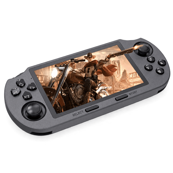 SF3000 Retro Handheld Video Game Console Linux System 4,5 tuuman 854*480 IPS-näyttö 3000mAh kannettava taskuvideosoitin pelit Black 64GB