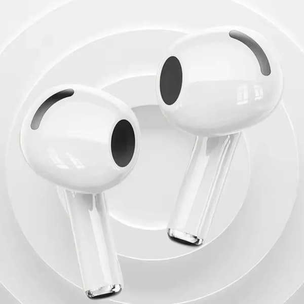 Bluetooth-headset TWS trådlösa hörlurar Bluetooth-hörlurar med lång batteritid, pekkontroll, öronsnäckor för Android IOS PC White