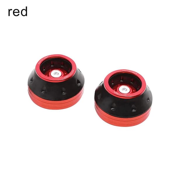 Elektrisk Scooter Aluminiumlegering Stødabsorbering Crash Protector Slider Pads red