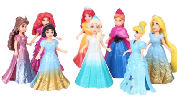 8st Frozen Figurer
